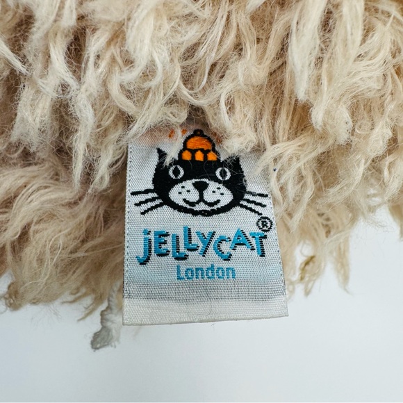 Jellycat Sheep Plush Sherri 12” Retired Stuffed Animal Toy Sitting - Picture 4 of 11